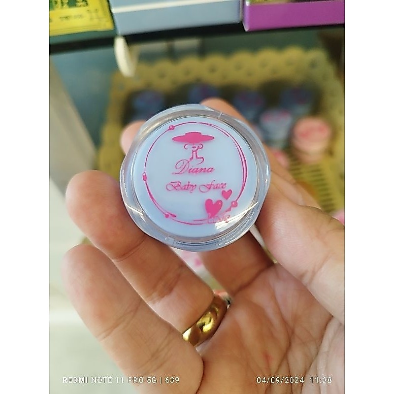 ครีมไดอาน่า  มี4สี ฟ้า ชมพู ขาว ทอง Diana Baby Face Cream
