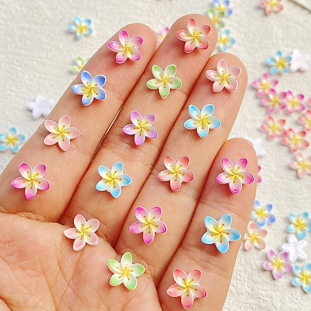 50 ชิ้นผสมเล็บเรซิ่น Mini การ์ตูนเมฆสีขาว Charms Rhinestones DIY Craft สําหรับเล็บ 3D เครื่องประดับ