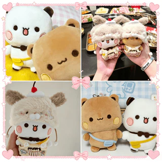 พวงกุญแจตุ๊กตา Bubu Dudu พวงกุญแจตุ๊กตานุ่ม 13cm การ์ตูนน่ารัก ตัวเล็กพกพาง่าย ตุ๊กตาขนนุ่ม ของตกแต่งกระเป๋า