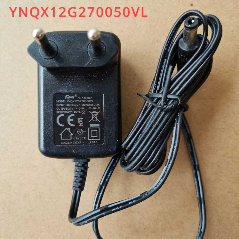 YNQX12G270050VL Adapter Charger สําหรับเครื่องดูดฝุ่นไร้สายแบบมือถือ Deerma VC10 27V 500MA