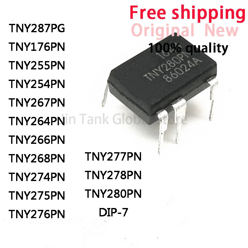 5PCS TNY176PN TNY255PN TNY254PN TNY267PN TNY264PN TNY266PN TNY268PN TNY274PN TNY275PN TNY276PN TNY27