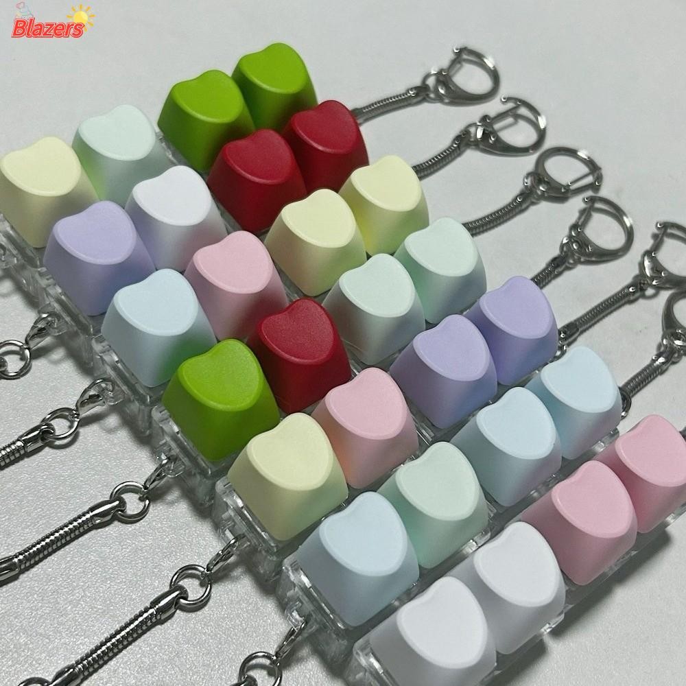 BLAZERS Keycap Pinch ของเล่น, 2 คีย์คีย์บอร์ดปุ่ม Keycap, บรรเทาความเครียด DIY Mechanical Fidget พวง