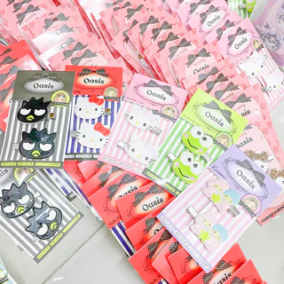 กิ๊บติดผม ซาริโอ้ 500 แบบ ถุงสุ่มกิ๊บ คิตตี้ มายเม ชินนาม่อน คุโรมิ มารอน เครื่องประดับ
