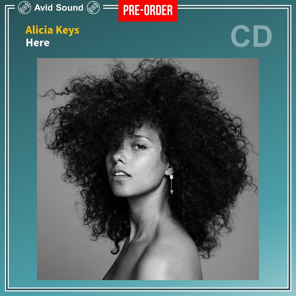 Pre-Order CD แผ่นซีดี Alicia Keys Here ใหม่ ซีล Alicia Keys CD