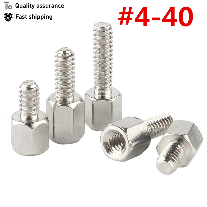 นิ้วนิกเกิล-Plated Double-Way หกเหลี่ยมคอลัมน์ทองแดงคอมพิวเตอร์กรณีเมนบอร์ดหกเหลี่ยมทองแดง Bolt VGA 