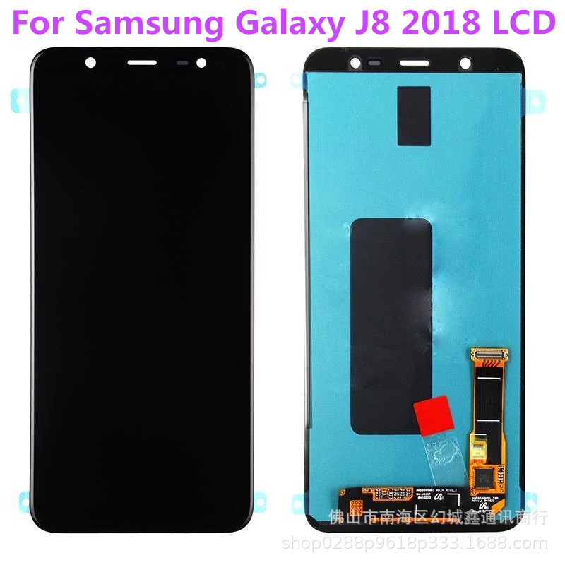 เหมาะสําหรับ Samsung J8 Screen Assembly J8 2018 หน้าจอ LCD J810 J810F J810M จอแสดงผลหน้าจอภายนอกภายใ