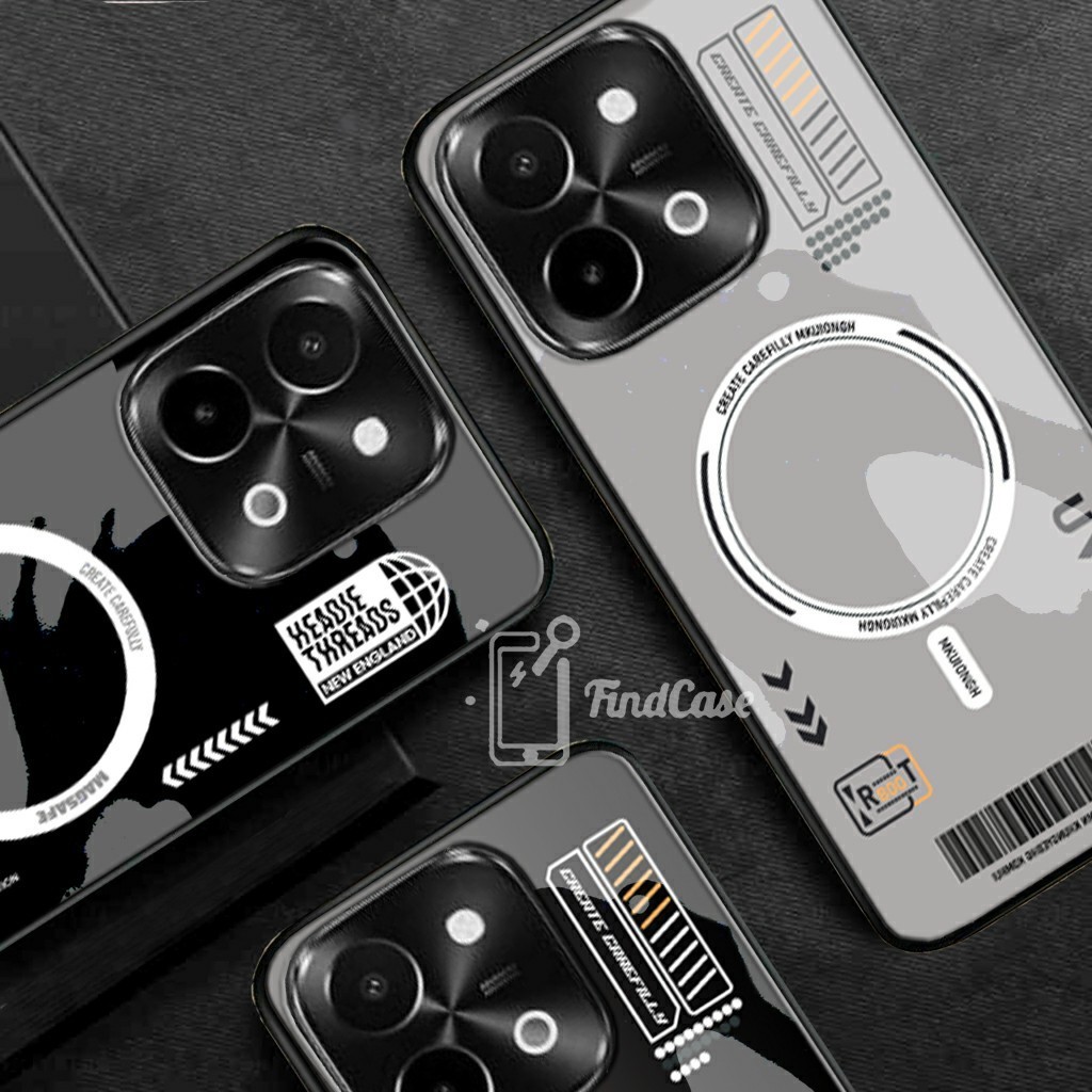 HP Softcase Clear Case Glossy Motif FIND CASE - VIVO Y28 4G - เคส VIVO Y28 4G ล่าสุด - เคสโทรศัพท์ V