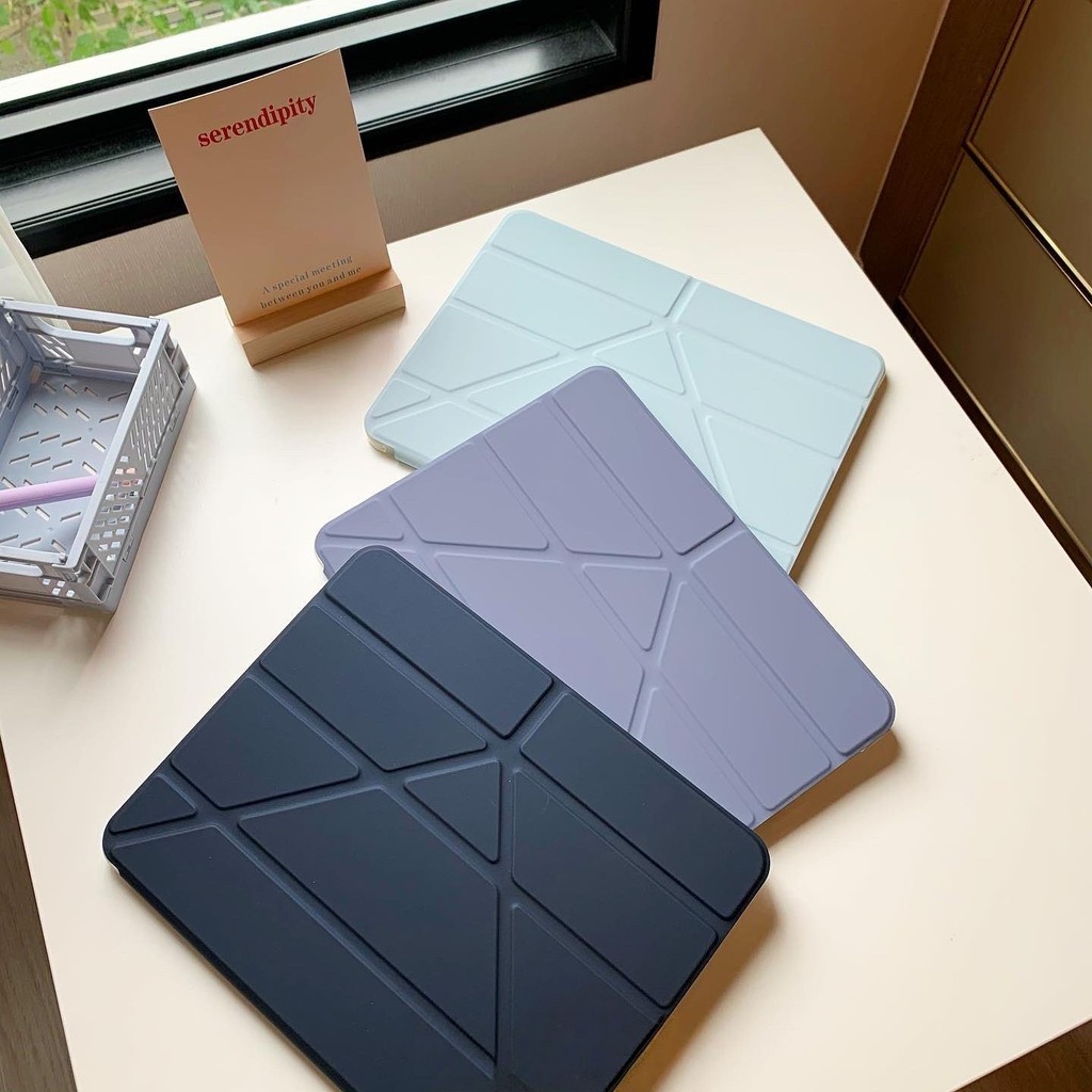 [พร้อมส่]  เคสไอแพด ไอแพคไม่มีช่องใส่ปากกา For A16 Gen10/11 Air11 M2M3 Air7 mini4/5/6/7 Pro11Air3 10