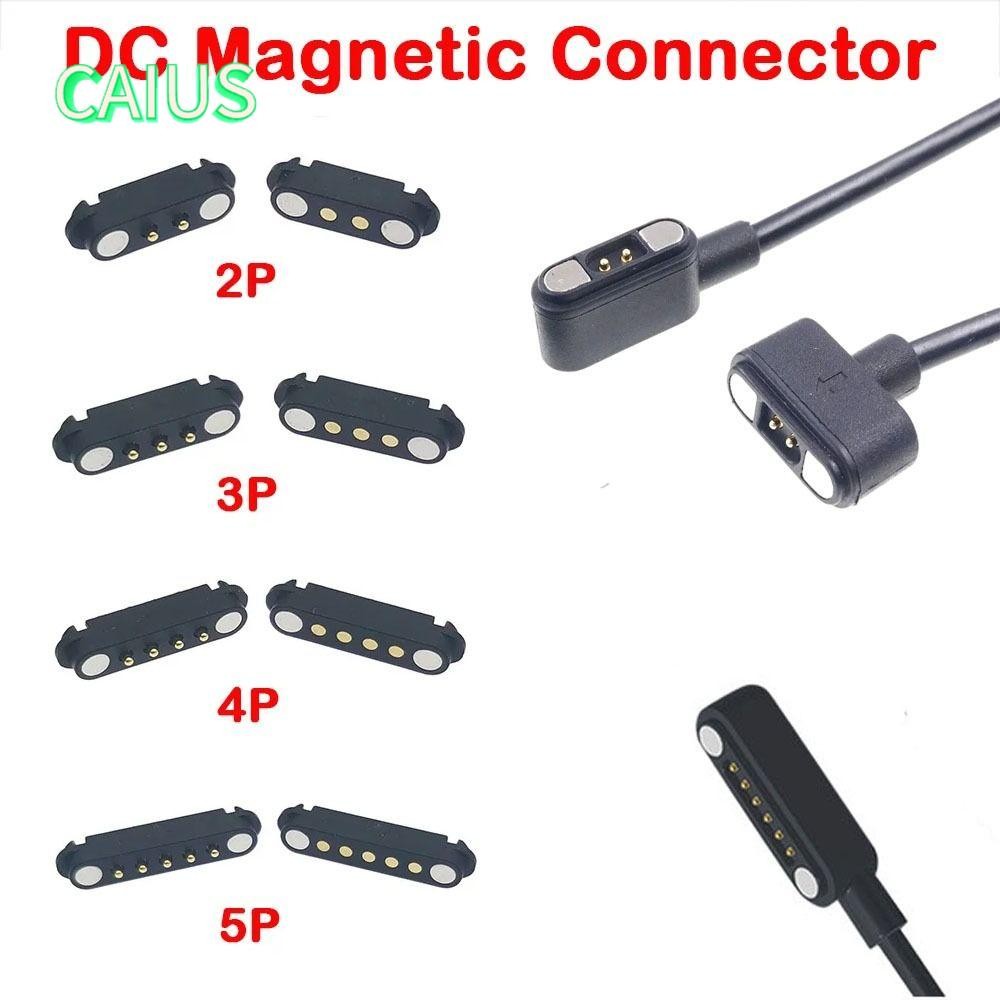 คาอุส‌ DC Magnetic Pogo Pin Connector, 2A กันน้ํา Pogopin Magnetic Connector, 2Pin 3Pin 4Pin 5Pin Sp