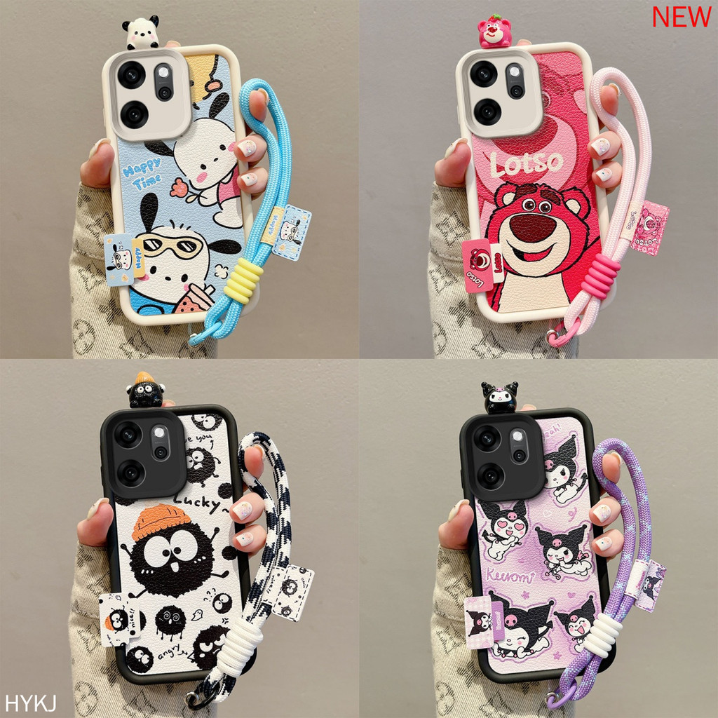 เคส oppo RENO 14 5G อะนิเมะการ์ตูน TPU ซิลิโคนอ่อนนุ่ม 3D ของเล่นตุ๊กตาน่ารักเคสโทรศัพท์ BL