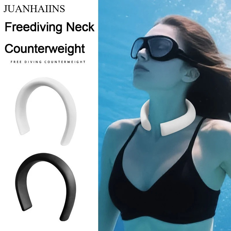 Freediving Neck Counterweight Ring ใหม่ล่าสุด - อุปกรณ์เสริมสำหรับการฝึกดำน้ำลึก งอได้อย่างอิสระและยืดหยุ่น