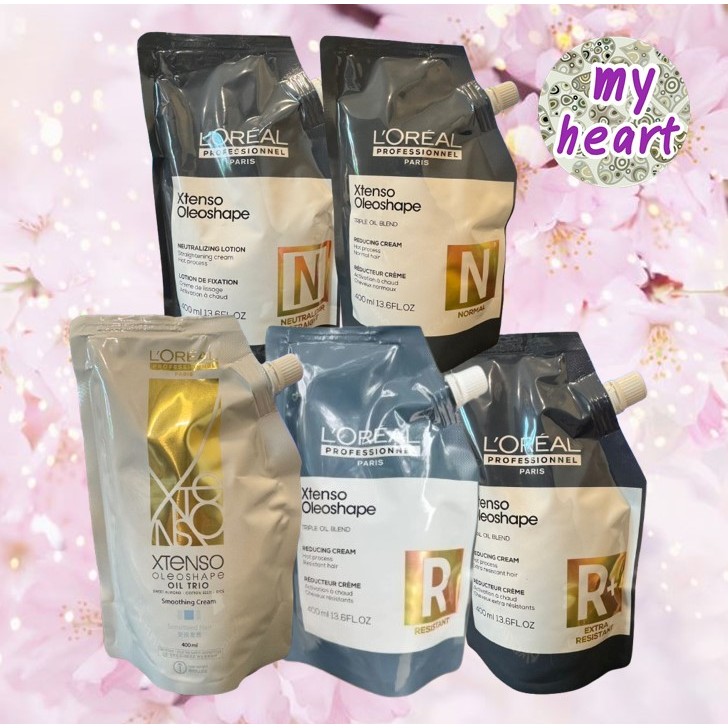 ขายแยก LOREAL Xtenso Oleoshape ครีมยืดผม ลอริอัล 400 ml