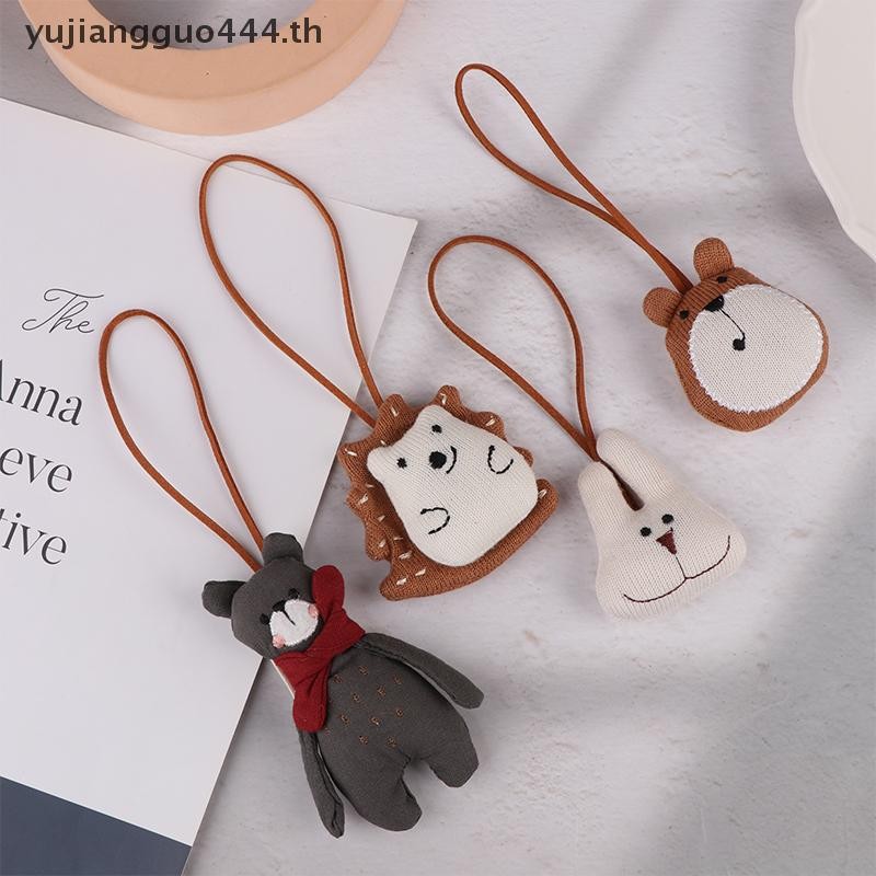 # yuyu # จี้สัตว์น่ารักกระเป๋าตกแต่งแฮนด์เมด Charm Elephant Lanyard .