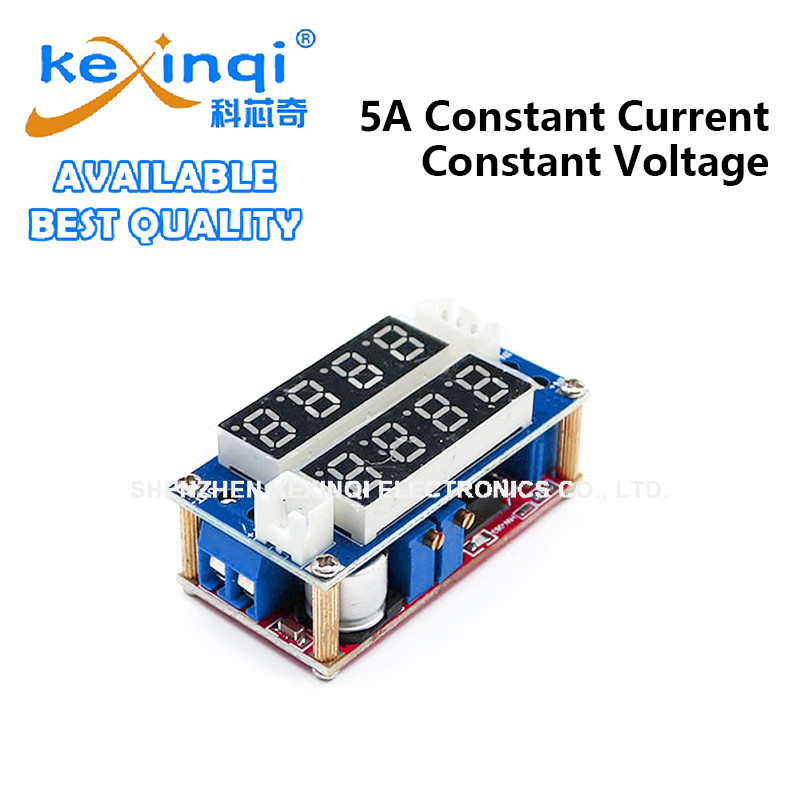 XL4015 5A DC เป็น DC Power Converter CC CV LED Driver ขั้นตอนลงแท่นชาร์จโมดูลชาร์จลิเธียม