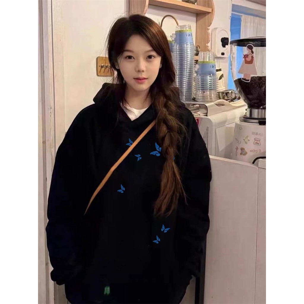 เสื้อแขนยาวmc wrangler official thailand ฤดูใบไม้ร่วงและฤดูหนาวเสื้อสเวตเตอร์บุขนกำมะหยี่หนาพิเศษสำห