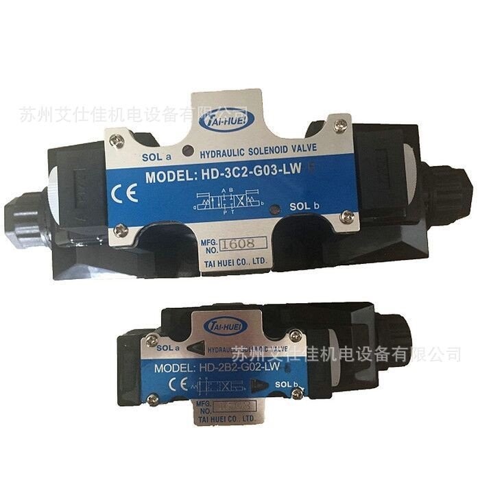 HD-3C60-G03-LW พวงมาลัย Taihui TAI-HUEI Ready Stock วาล์วควบคุมวาล์วไฮดรอลิกโซลินอยด์วาล์ว PA6L