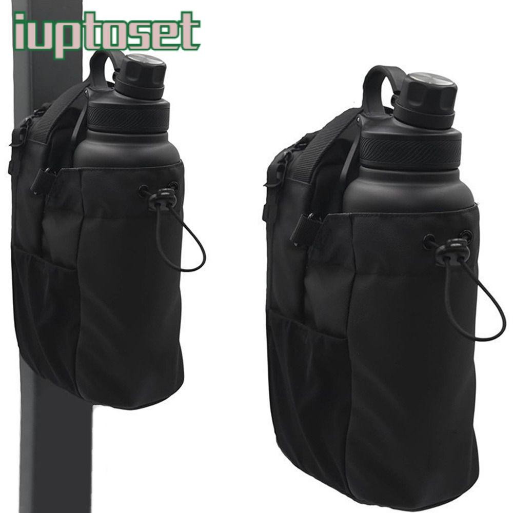 IUTTOSET กระเป๋าขวดน้ําแม่เหล็ก, แบบพกพา Crossbody GYM ที่วางแก้วน้ําเฉพาะ, คุณภาพสูงความจุขนาดใหญ่หลายกระเป๋าแม่เหล็กยิมกระเป๋ากีฬากลางแจ้ง