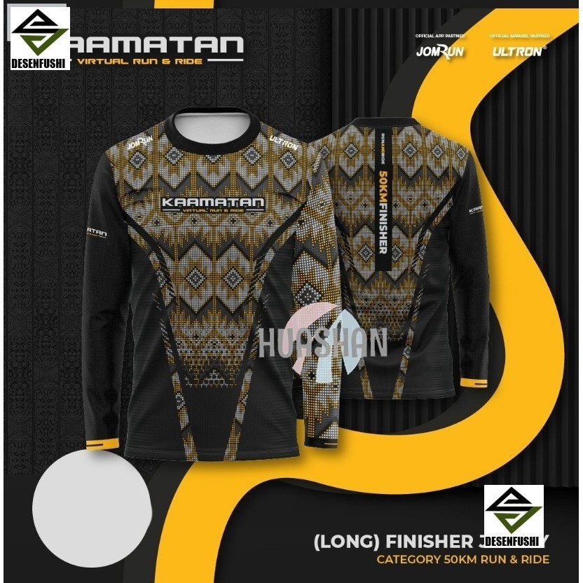 Free Customization 2025 เสื้อยืดฤดูร้อนใหม่ Kaman (Sunduvan Kaman) Jersey Ethnic Borneo Berkolar