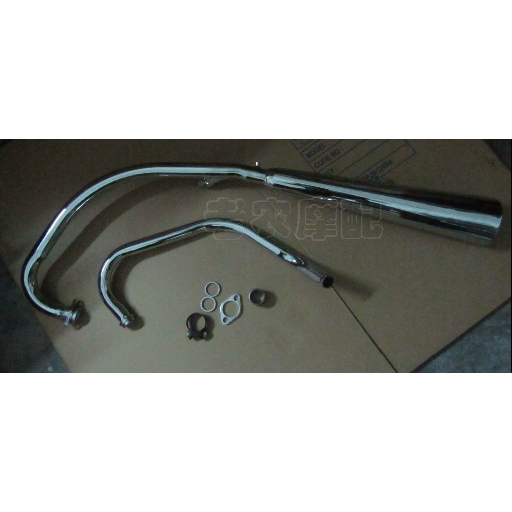 GN250 ท่อไอเสีย GN250 ท่อไอเสีย GN250 ท่อไอเสียสองออกหนึ่งทั้งชุด