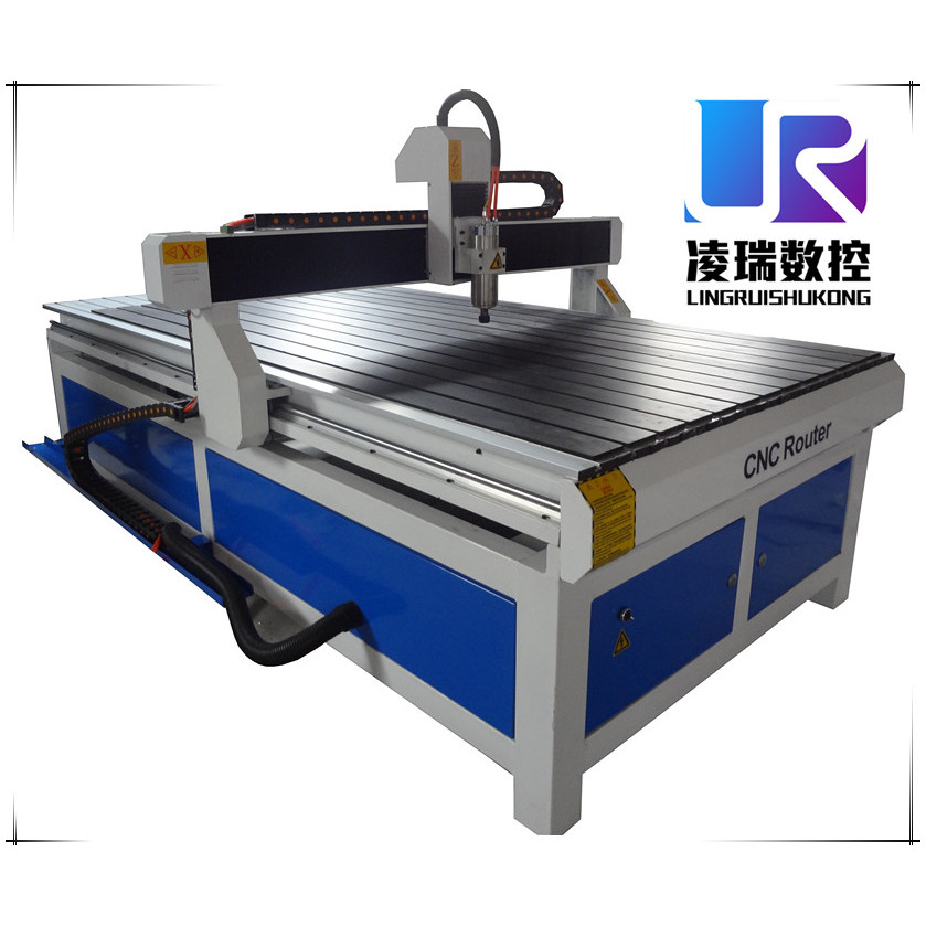 Lingrui CNC 1224 เครื่องแกะสลักโฆษณา CNC ตู้ ตัวอักษรคริสตัล เครื่องแกะสลักกลวง