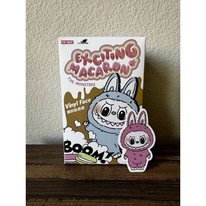 POP MART ของแท้ - Labubu Tevenge Macaron Lychee Berry - ผู้ขายของสหรัฐอเมริกา