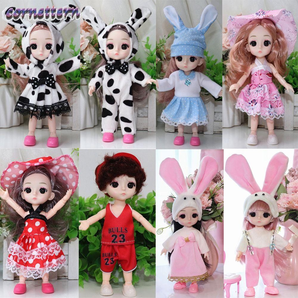 CORNE ตุ๊กตาสัตว์ชุด 8 รูปแบบ Obitsu 11 Ob11 สําหรับ Ob11 Gsc 16 ~ 17 ซม. ชุดตุ๊กตา