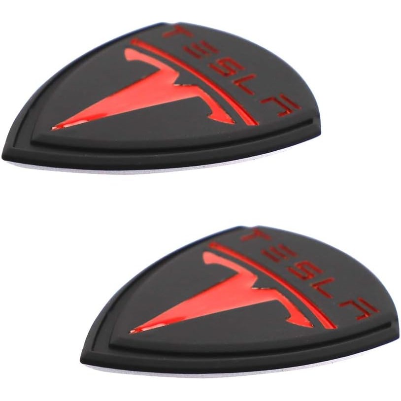 2 ชิ้น 3D T อุปกรณ์ตกแต่ง T ตราสัญลักษณ์โลหะหล่อรถด้านข้าง Fender ด้านหลังรถสติกเกอร์รูปลอกสําหรับ T