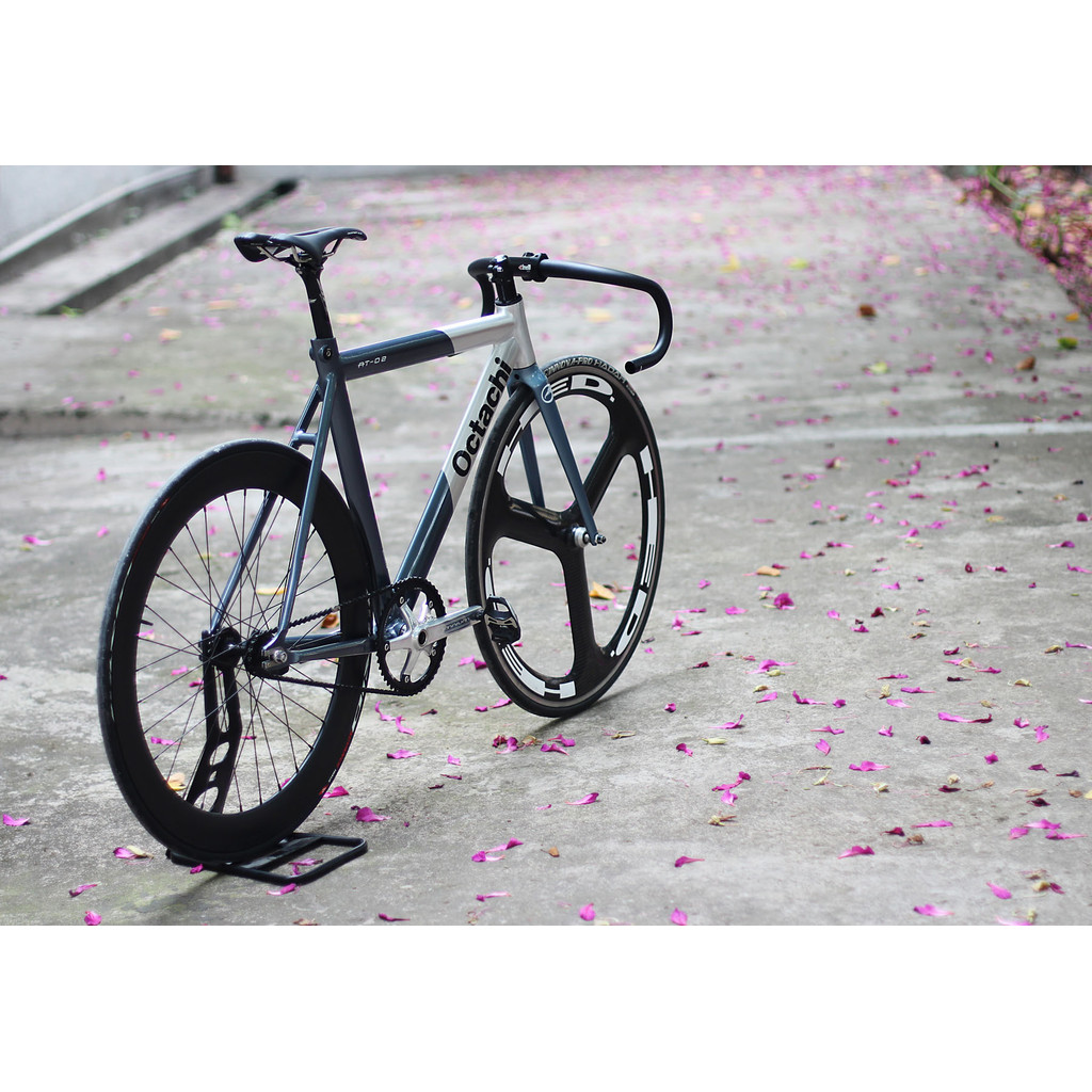 @BIKE FIXED GEAR Octachi AT-02 车八银灰