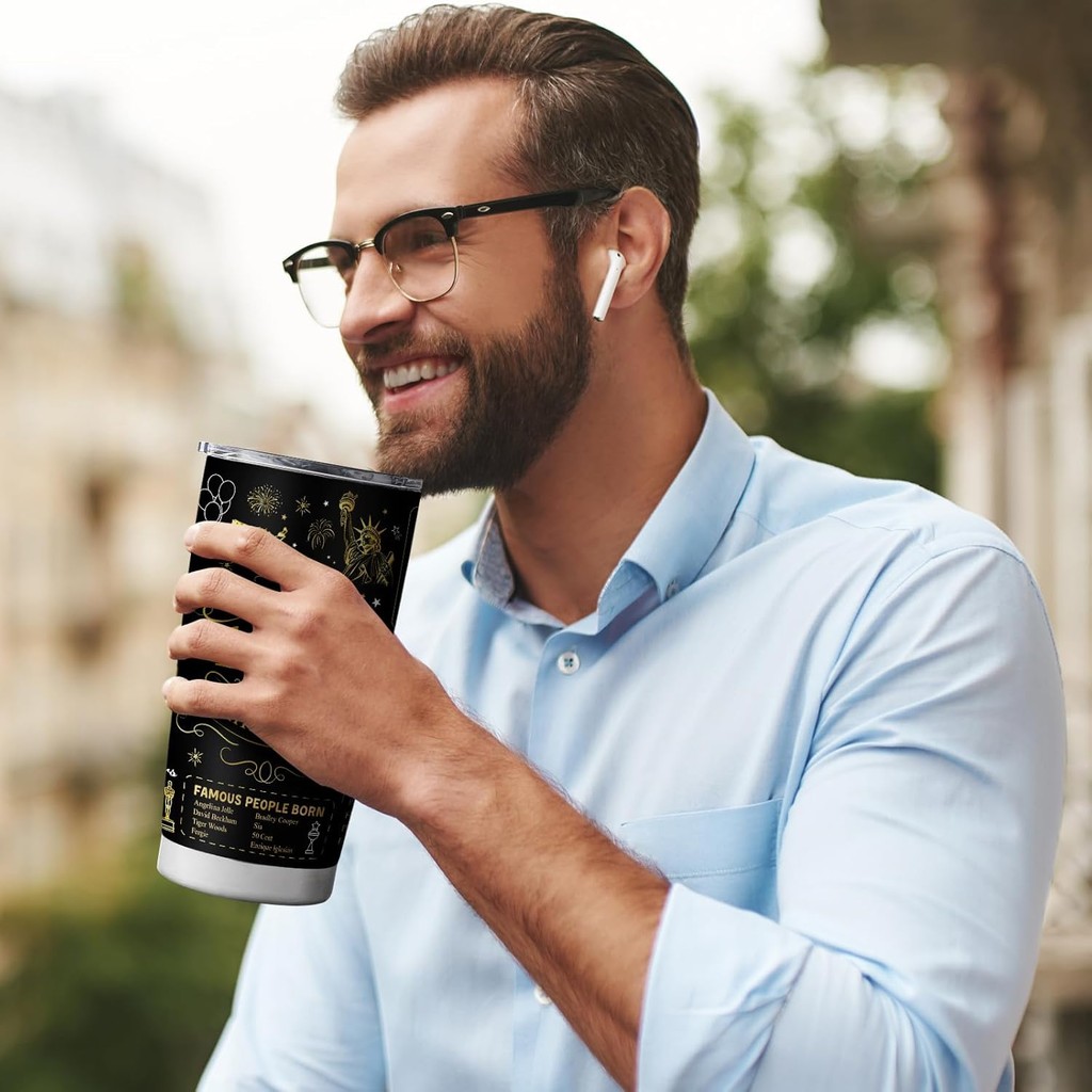 50th ของขวัญวันเกิดสําหรับเธอ/ผู้หญิงเขา/ผู้ชาย, 1975 วันเกิด Tumbler 20oz, Cool ของขวัญสําหรับ 50 ป