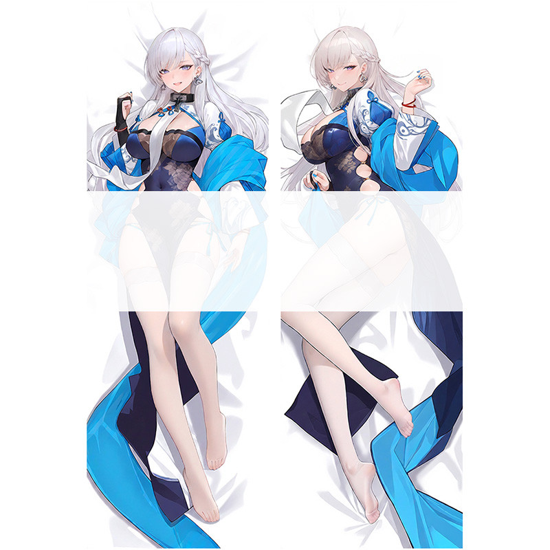 Azur Lane Belfast Dakimakura หมอนสำหรับแฟนเกมและอะนิเมะ