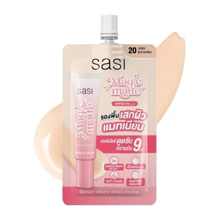 Sasi ศศิ เมจิก แมท ลิควิด ฟาวน์เดชั่น 5มล. 20 ไอวอรี่
