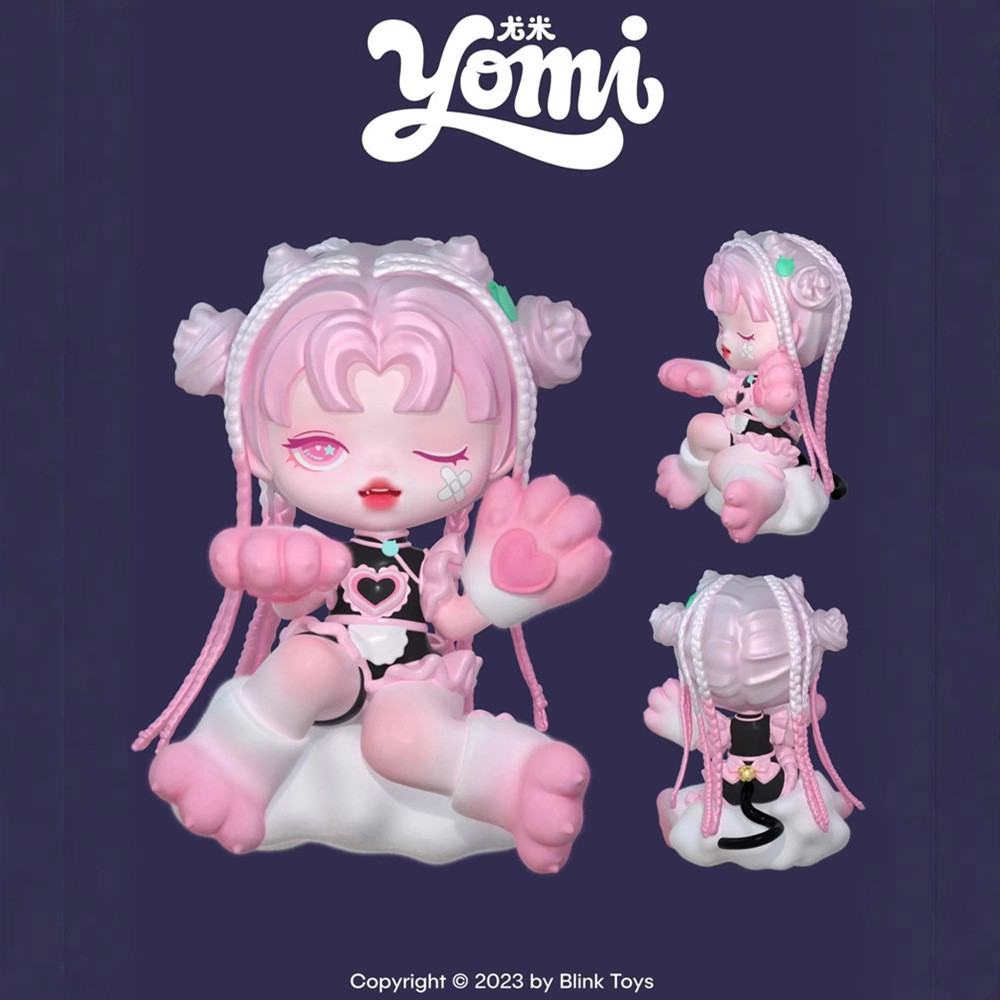 正版YOMI梦境放映厅系列女孩摆件潮玩公仔玩具手办盲盒批发20250909