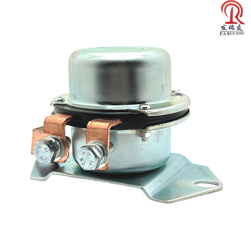 200A สวิตช์หลักพลังงานแม่เหล็กไฟฟ้า BR-155 BR-257 12V24V สวิตช์เปิดปิดรีเลย์กลม