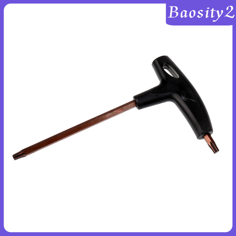 [Baosity2] T25 ไขควงพร้อม T in Alloy Steel ไขควงสําหรับประแจ T25 สีดํา