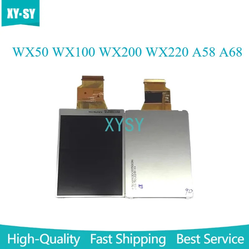 ใหม่จอแสดงผล LCD สําหรับ Sony DSC-WX50 DSC-WX100 DSC-WX200 DSC-WX220 WX50 WX100 WX200 WX220 A58 A68 