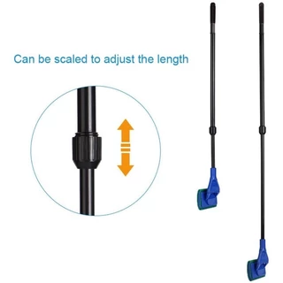 อุปกรณ์ดูแลตู้ปลา 5 in 1 ขัดกระจก ที่ขูดตะไคร่น้ำ ตกปลา Aqua Tools เกลี่ยดิน ส้อมปลูก และสวิง G13