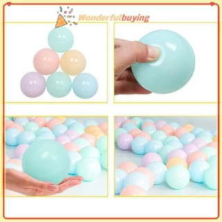 WBTH ตลก 100/200 ที่มีสีสันพลาสติกอ่อนมหาสมุทรเด็กทารกว่ายน้ําหลุมสระว่ายน้ําของเล่น พระสาบาน