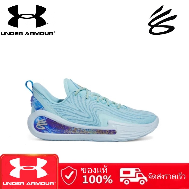 (💯 เคาน์เตอร์ของแท้)Under Armour Curry 12 รองเท้าบาส กันกระแทก กันลื่น ระบายอากาศ Basketball Shoes