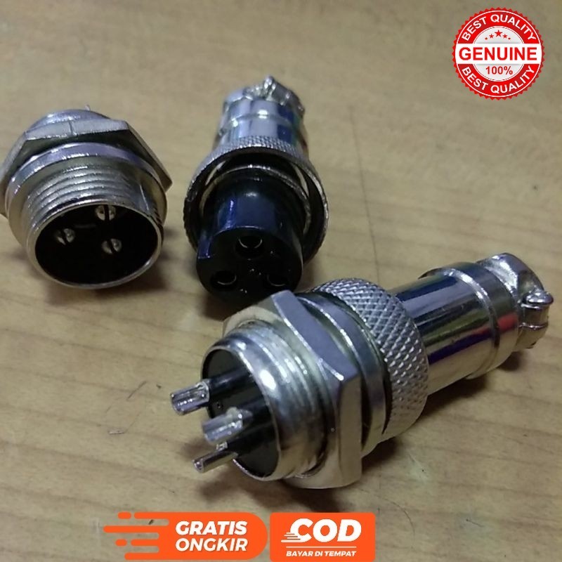 ขั้วต่อ CB 3Pin Jack Socket CB 3Pin Connector CB 3 PIN