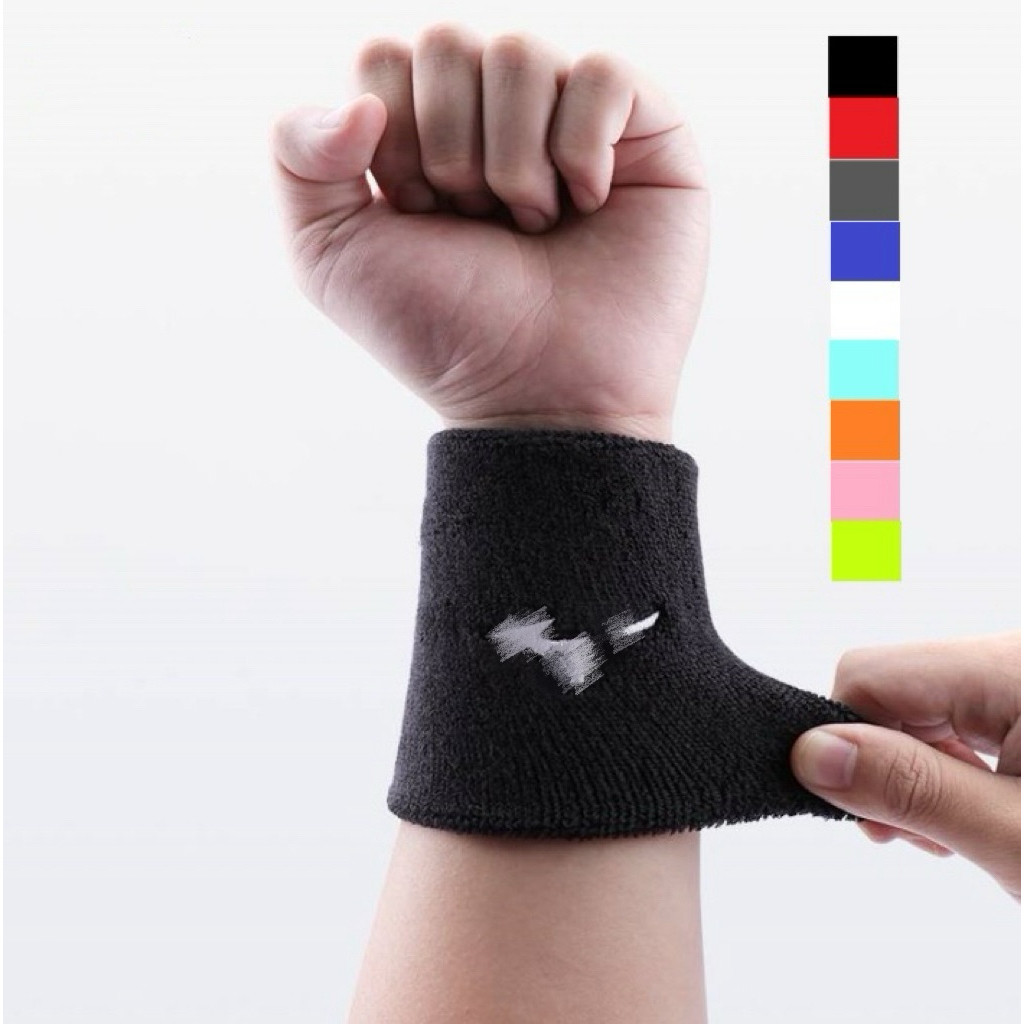 ผ้ารัดข้อมือ Mizuino สำหรับออกกำลังกาย เนื้อผ้านุ่มพิเศษ
