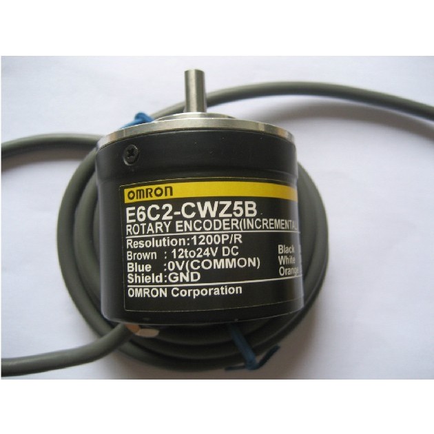 Optoelectronic Encoder E6C2-CWZ5B 1500P/R ABZ Triple Items ไม่สูญเสียชีพจร