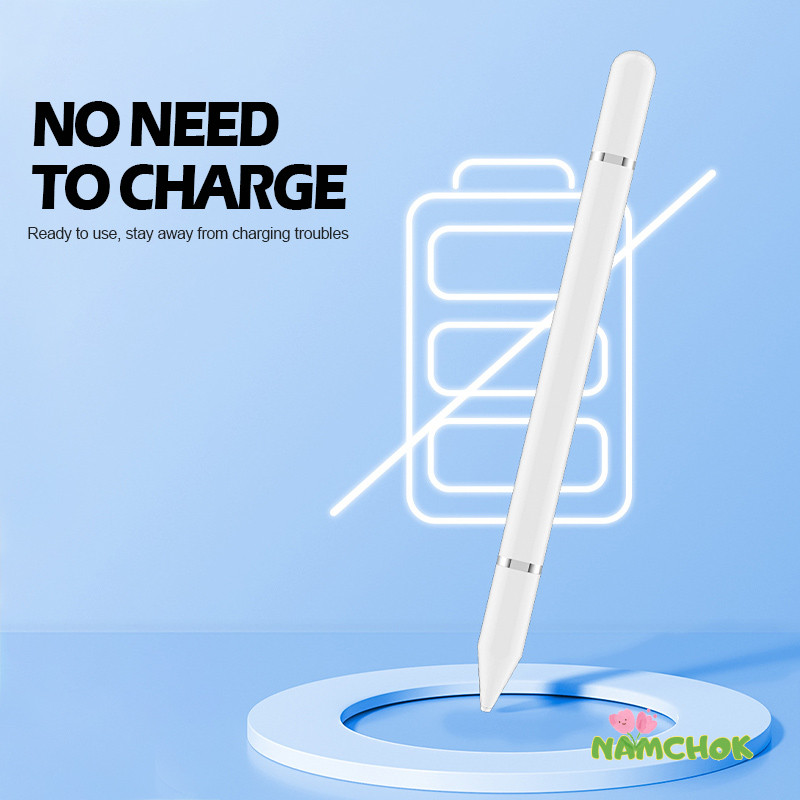 【NK】2in1ปากกาสไตลัส ปากกาเขียนแท็บเล็ตโทรศัพท์ ปากกาสัมผัสหน้าจอแบบดูดแม่เหล็ก แบบดูดแม่เหล็ก ปากกาเขียนแท็บเล็ตและโทรศั - รูปที่ 2