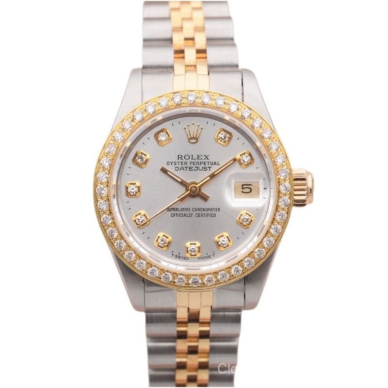 G Gb1p Machinery Car Le Automatic _ Xsarel18k Gold Aaarro Watch Logo Type Silver Grey 69173 Diamond 