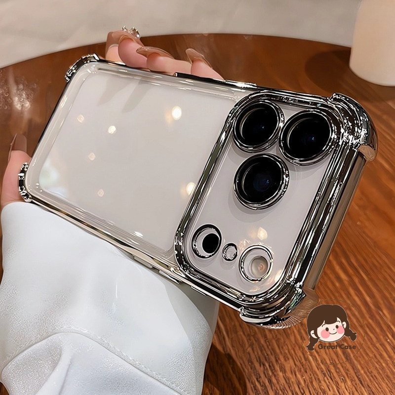 ใหม่ชุบกรอบปลอกใสสําหรับRealme 9 Pro Plus 8 Pro 8S 5 Q5i Q5 Q2 หมายเหตุ 50 Neo 7 4G 5Gหรูหราคู่เคสโทรศัพท์เลนส์ป้องกันสี่มุมกันกระแทกนุ่มปกหลัง - รูปที่ 7