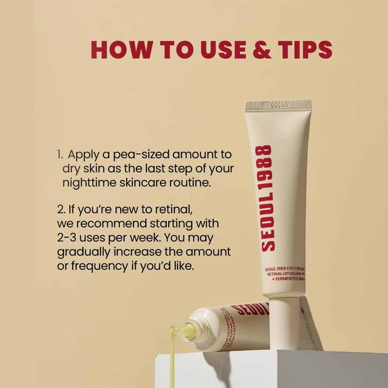 SEOUL 1988 黄牙精 视收纳眼镜snail Nasnail SEOUL 1988 Retinol Essence aavky032.my20250923