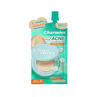 Charmiss ชาร์มิส แมทท์ ออล เดย์ แอคเน่ คุชชั่น 5ก. 02 เนอเชอรัล เบจ