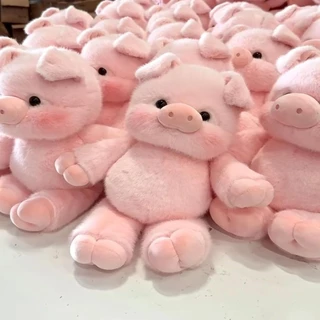 WJYS ของเล่นตุ๊กตา, 17.7 นิ้ว Emotional Support Pig ตุ๊กตาสัตว์ตุ๊กตาหมอน,สัตว์นุ่มน่ารัก Plush