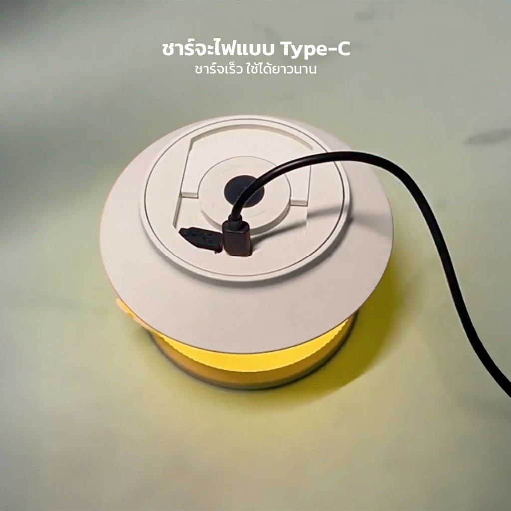 【COD】ไฟตั้งแคมป์ LED แบบหมุนมือ สายไฟยาว 20เมตร!งานกลางแจ้ง สำหรับตั้งแคมป์กลางแจ้ง แสงวอร์มนุ่มตา สำหรับแคมป์ปิ้ง thumbnail 9