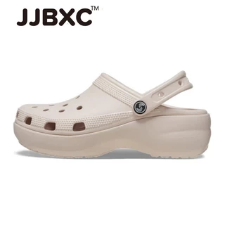JJBXC รองเท้าแตะรู ผู้หญิง พื้นหนา แพลตฟอร์ม ใส่สบาย กันลื่น
