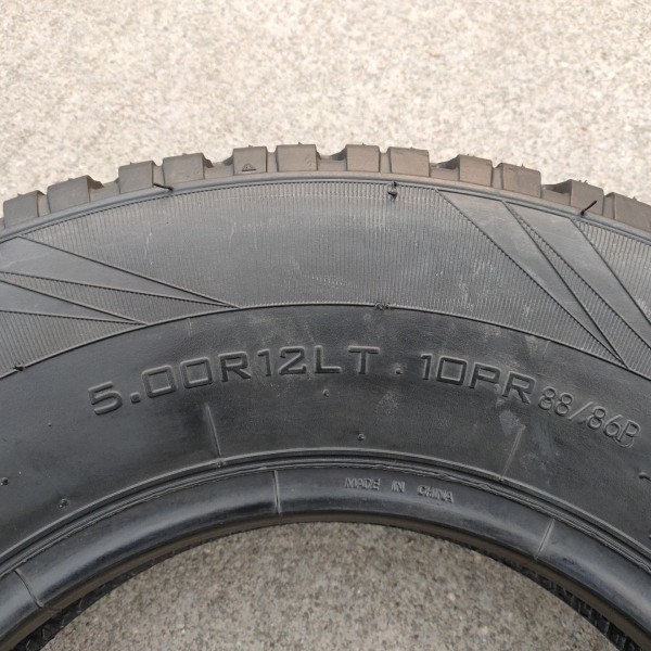 Tianfu ยาง 5.00 R12LT 10PR 88/86P รถสามล้อลวดเหล็กยางสูญญากาศ 500-12 550-13LT